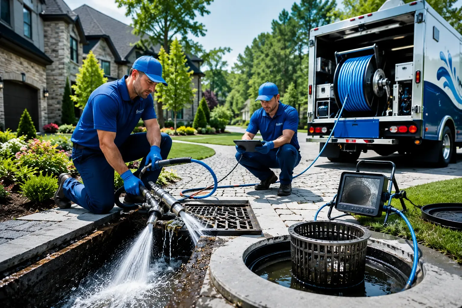 Local outdoor drain cleaning professionals in Cherry, IL