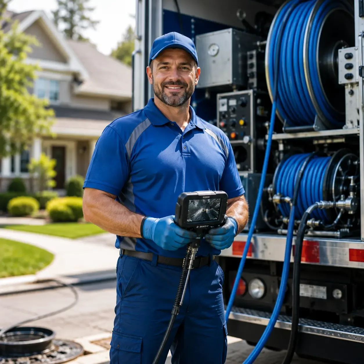 Local outdoor drain cleaning specialists in Cherry, IL